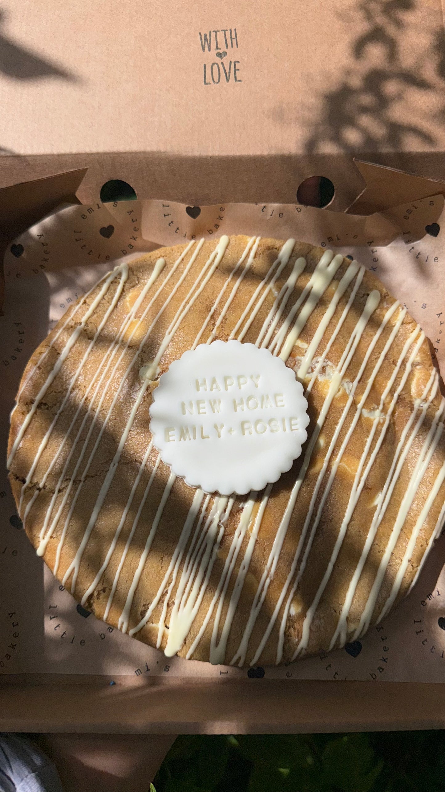 Father's Day Giant Stuffed Cookie