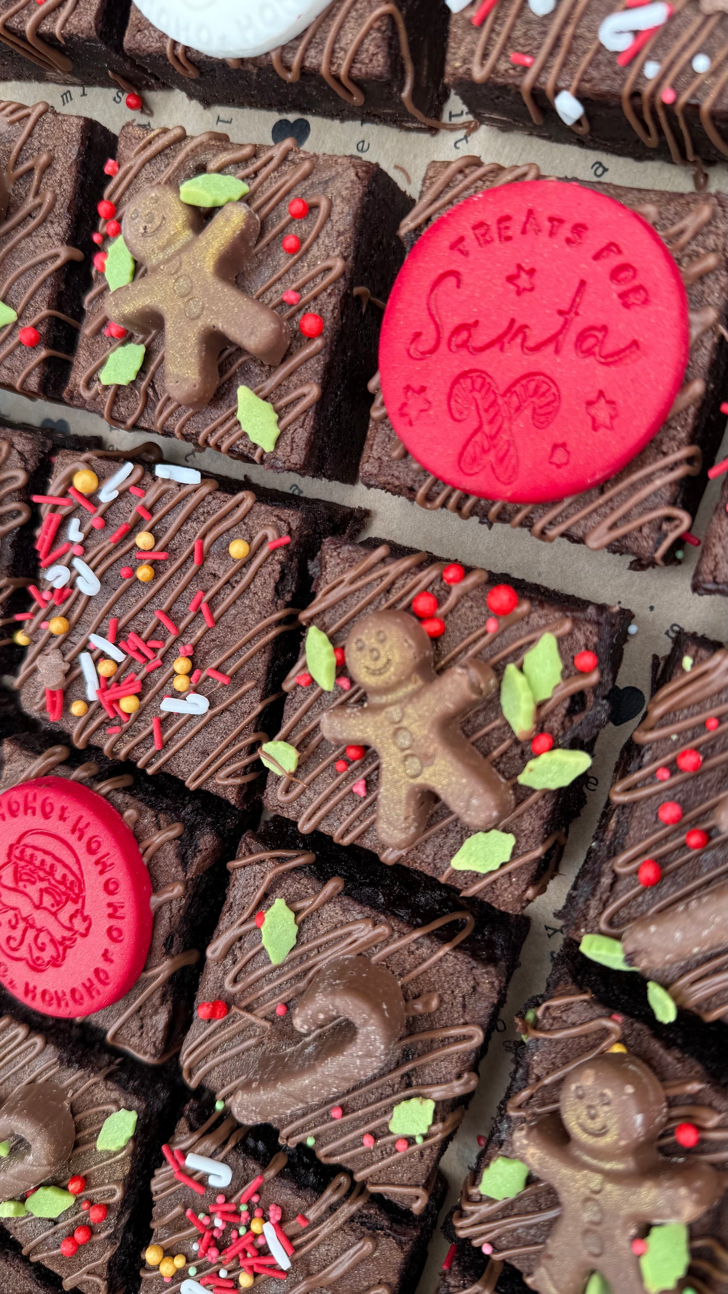 Festive Brownie Bites