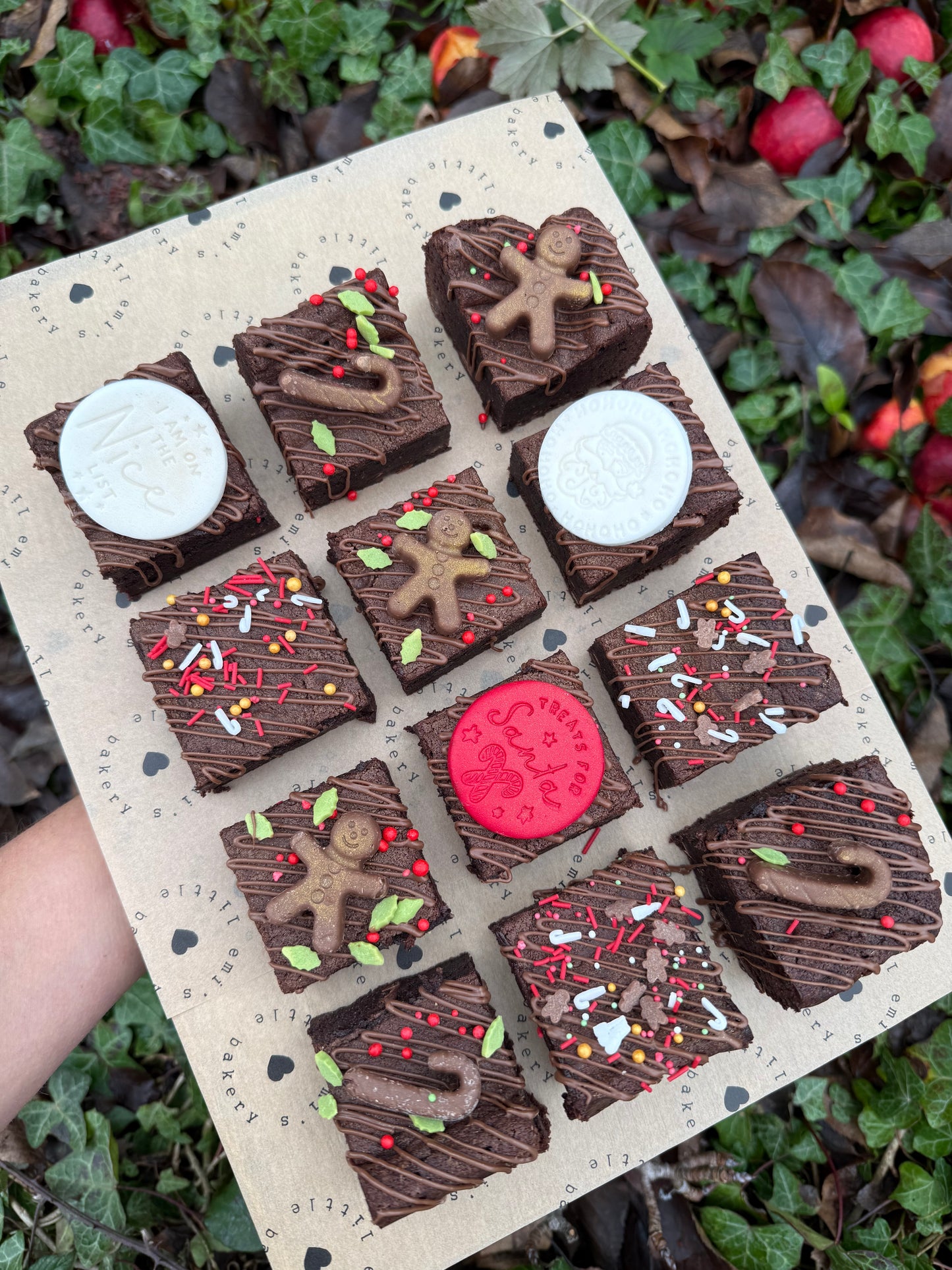 Festive Brownie Bites
