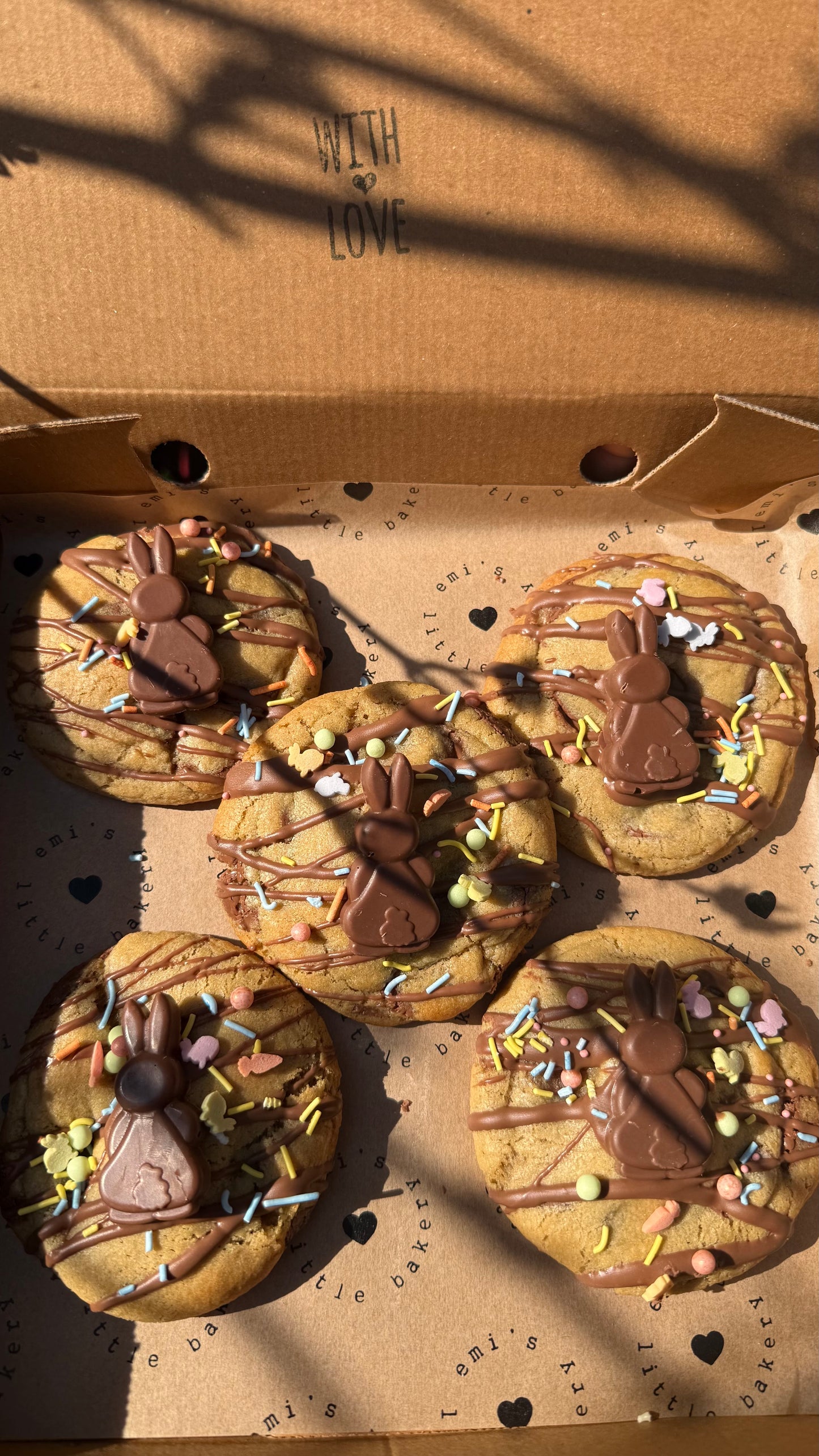 5 Bunny Cookies