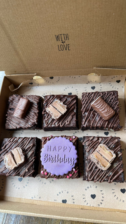 Birthday Brownies