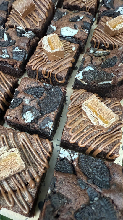 Mars, Twix & Oreo Brownie Bites