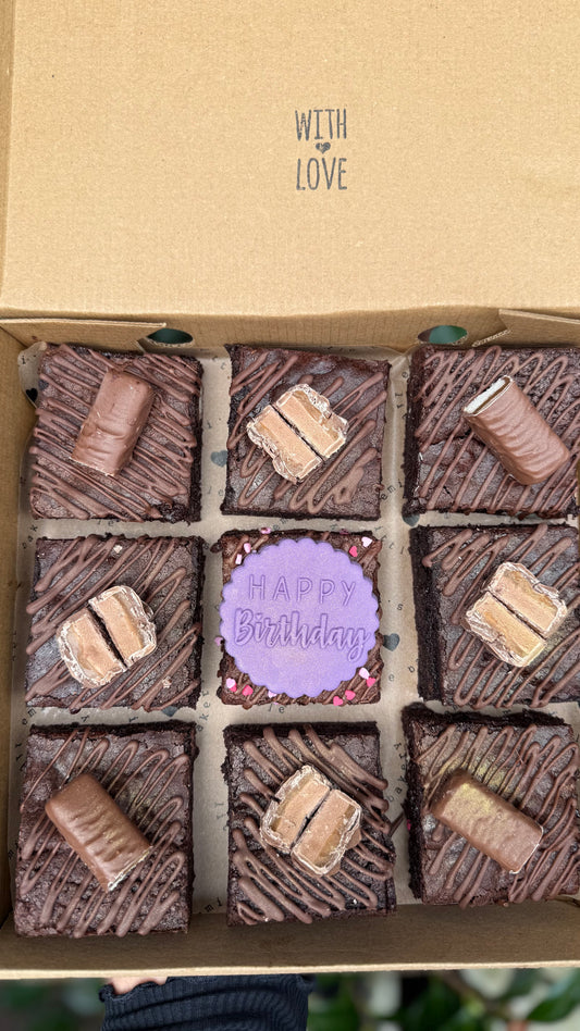 Birthday Brownies