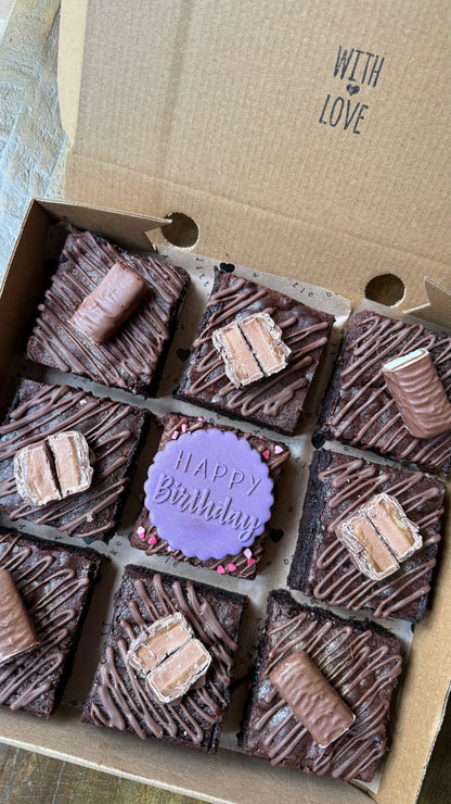 Birthday Brownies