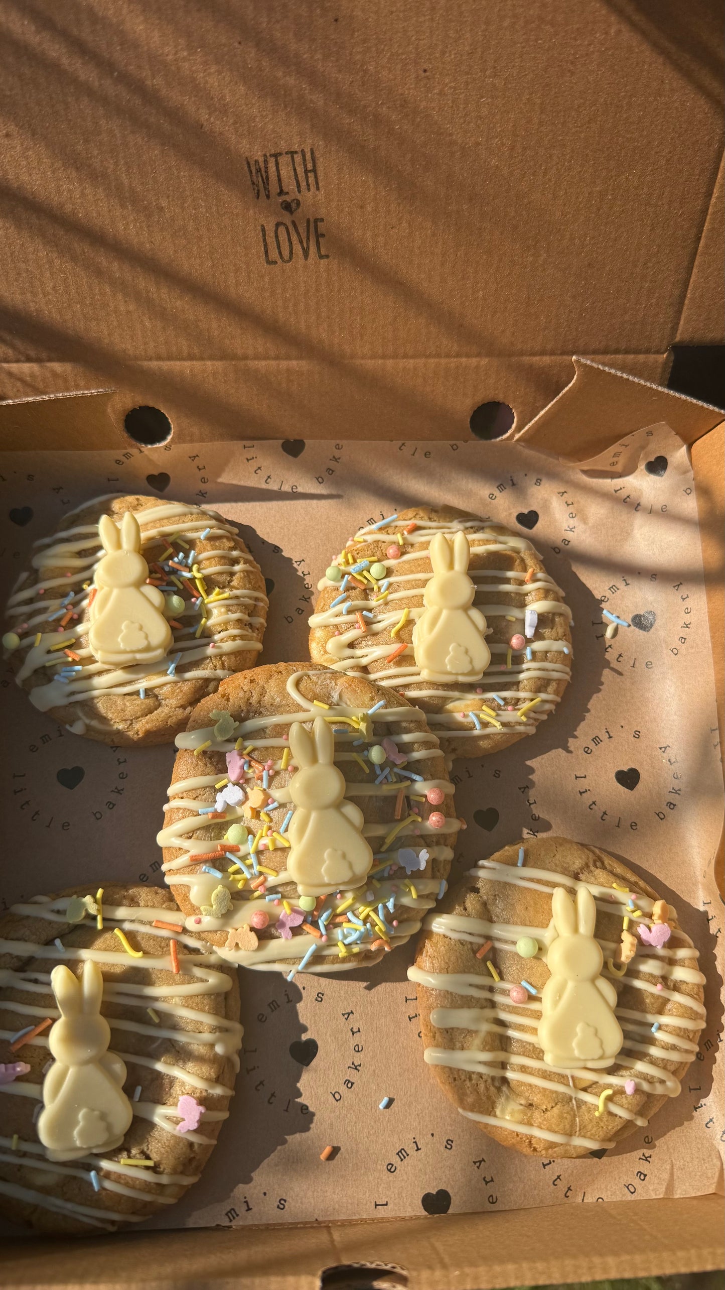 5 Bunny Cookies