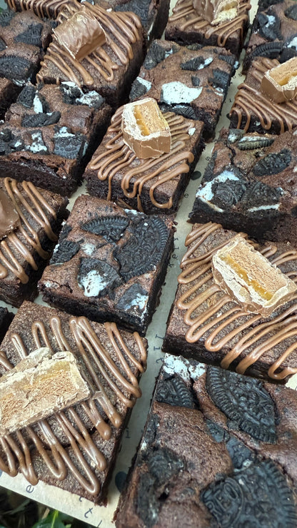 Mars, Twix & Oreo Brownie Bites