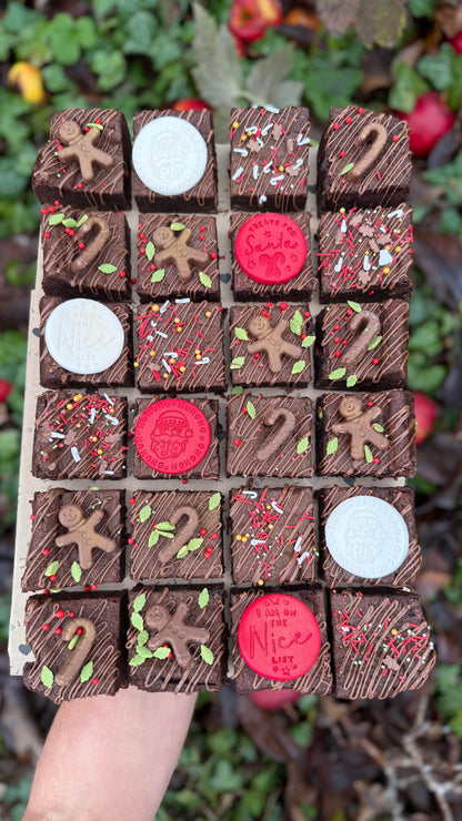 Festive Brownie Bites